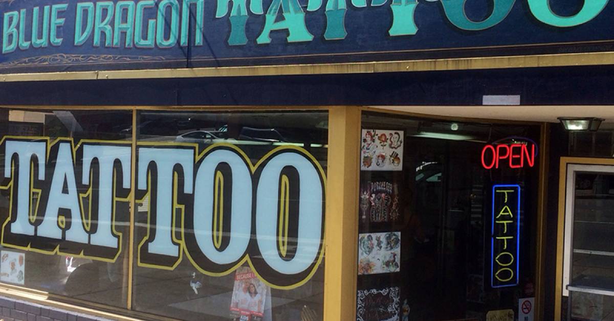Blue Dragon Tattoo | Tattoofilter