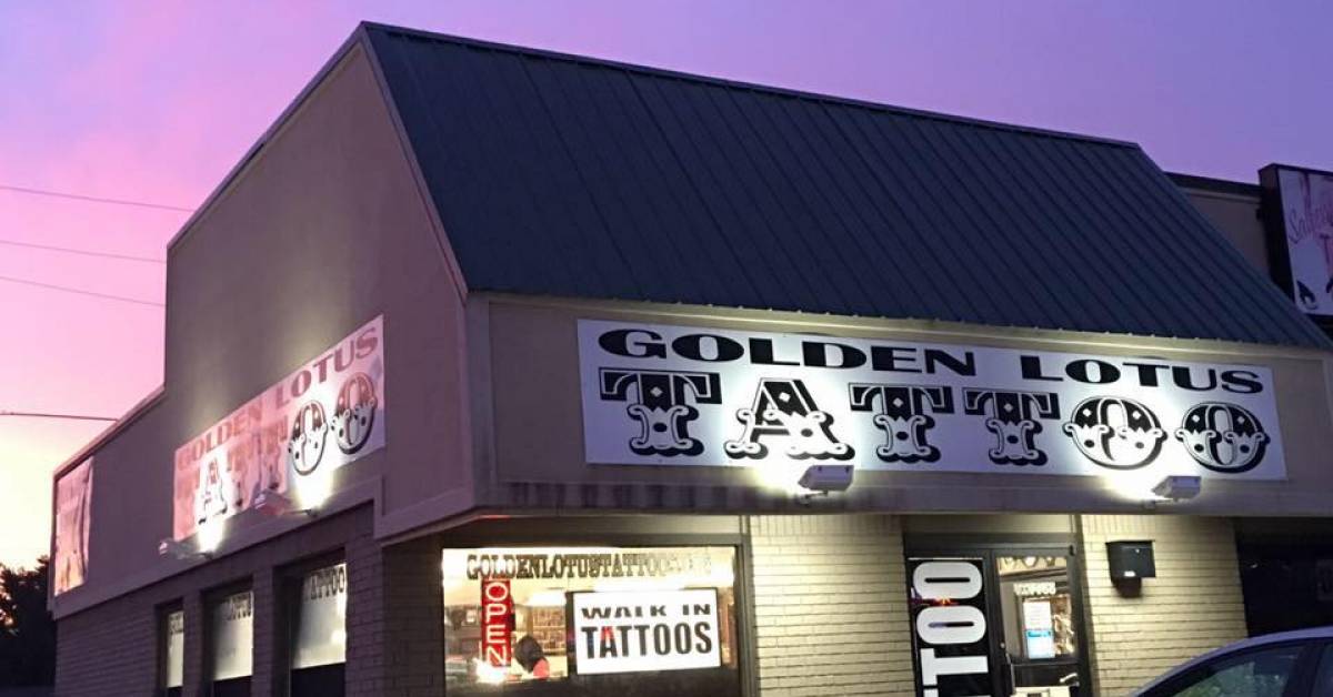 Golden Lotus Tattoo Tattoofilter 