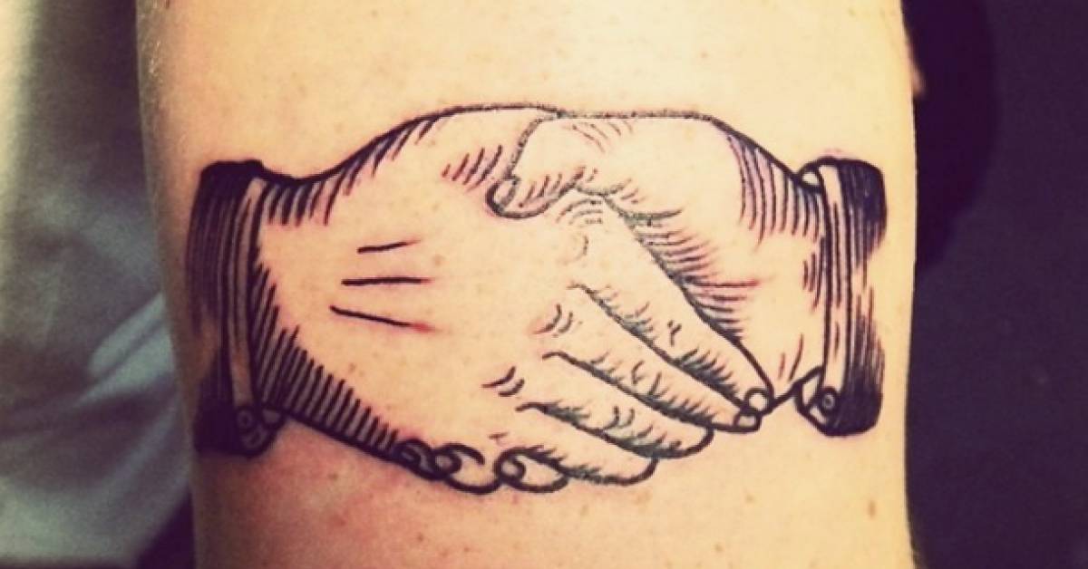 Handshake Tattoos | Tattoofilter