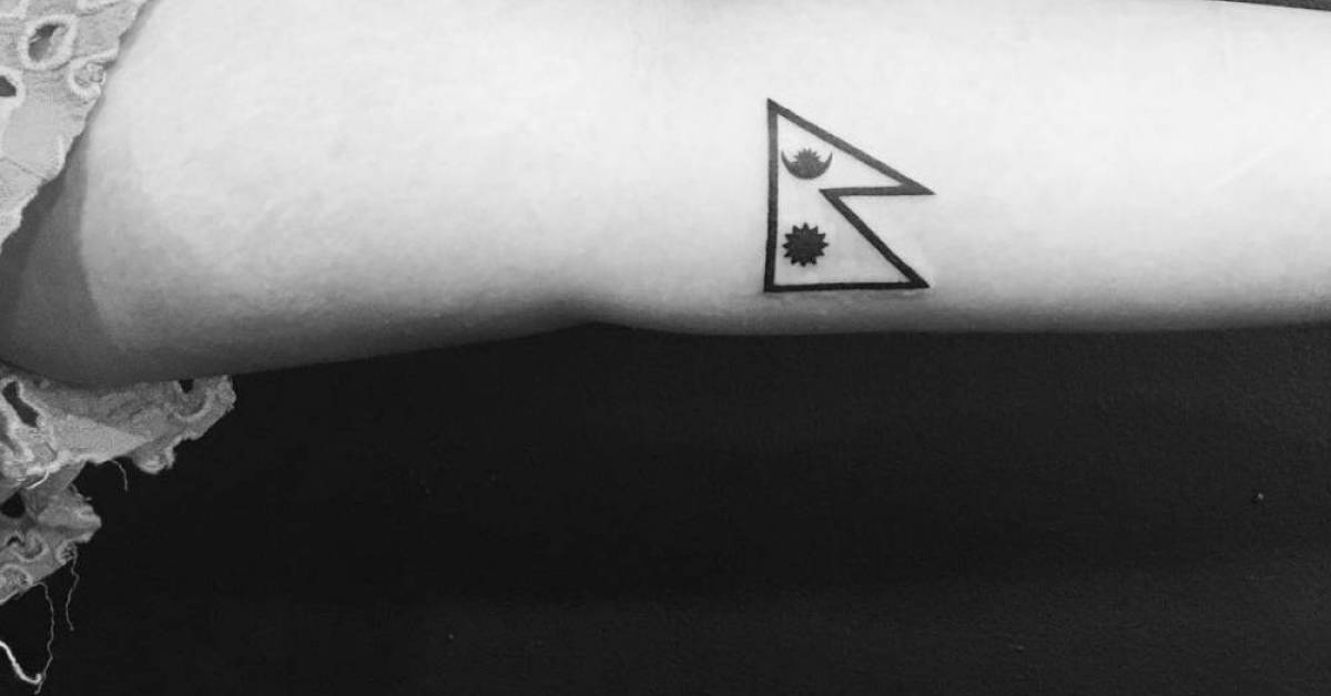 Flag of Nepal Tattoos Tattoofilter