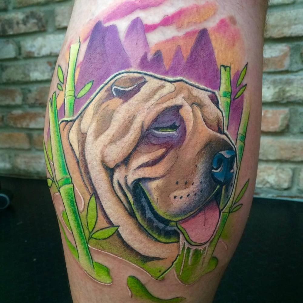 Shar Pei Tattoos Tattoofilter