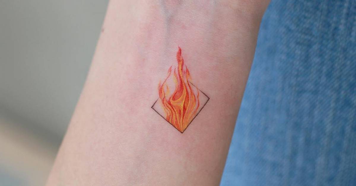 Tatuagens de fogo Tattoofilter