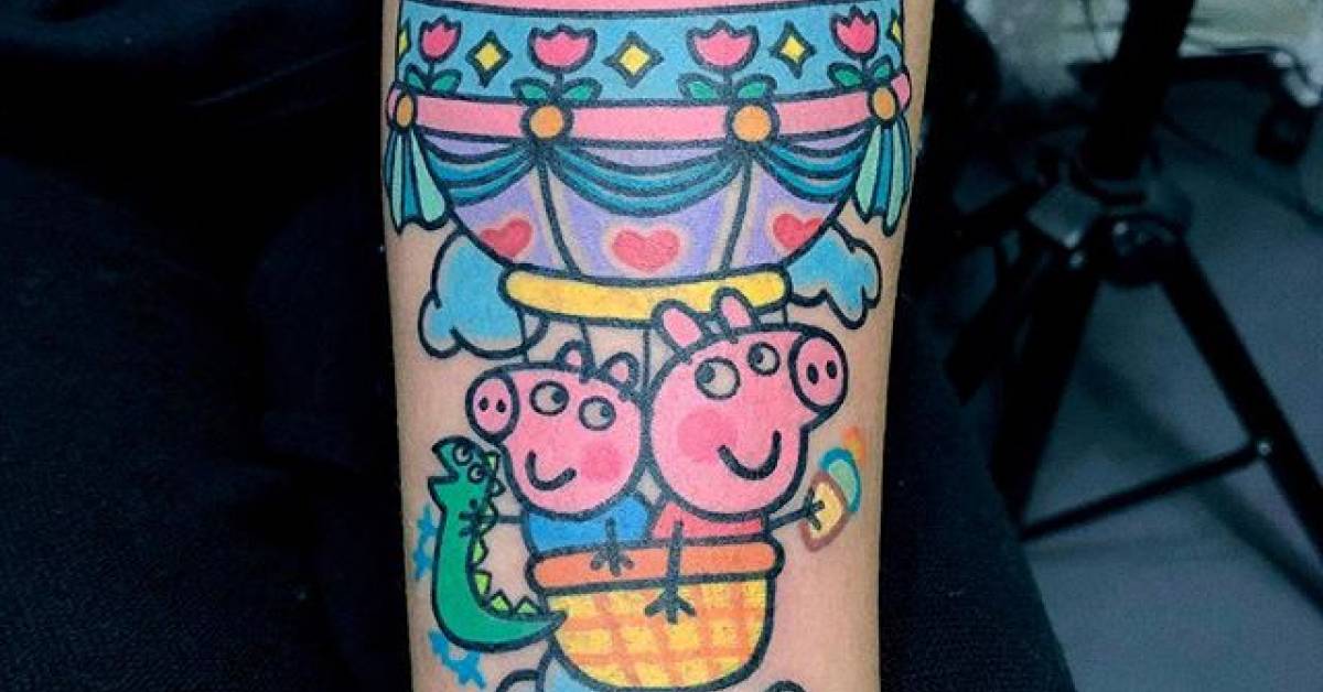 Tatuajes de Peppa Pig | Tattoofilter