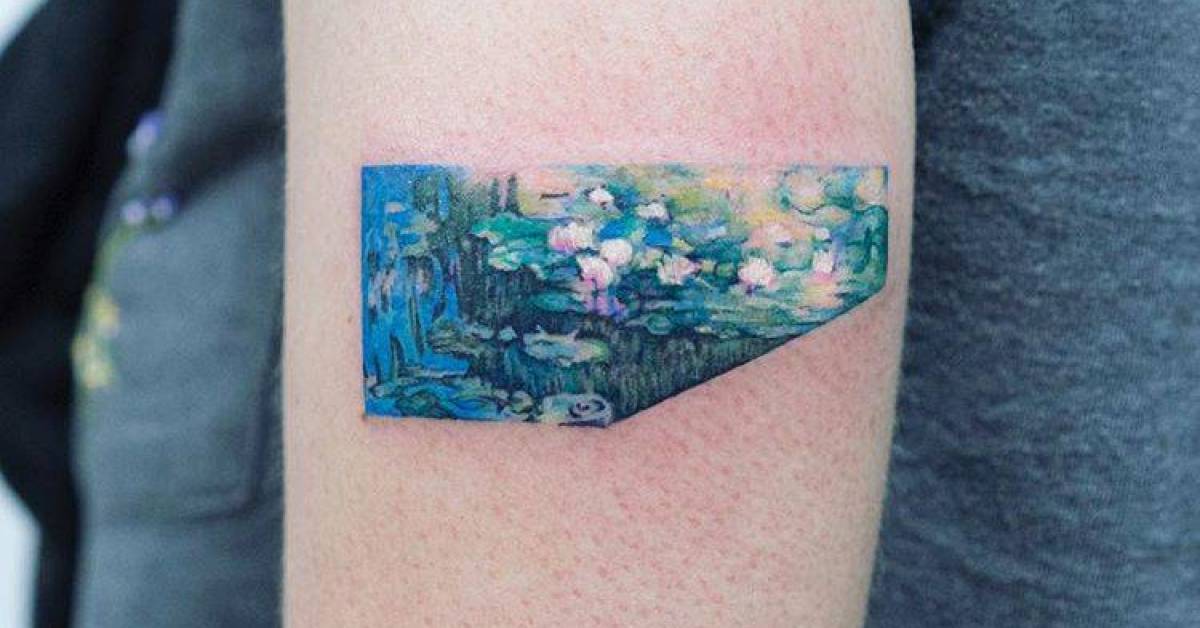 Water Lilies VI Tattoos | Tattoofilter