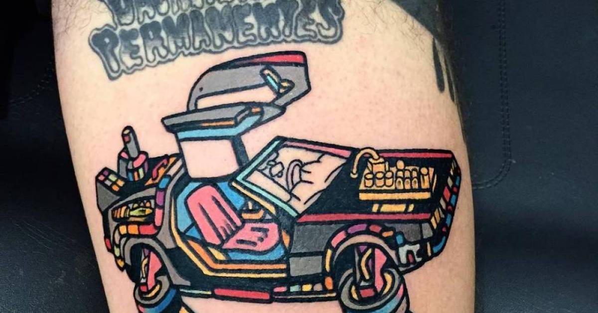 DeLorean DMC-12 Tattoos | Tattoofilter