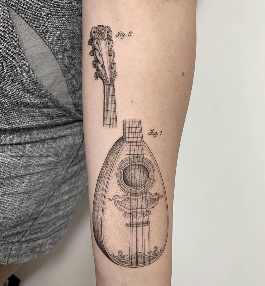 Mandolin Flower Tattoo Meaning Best Flower Site