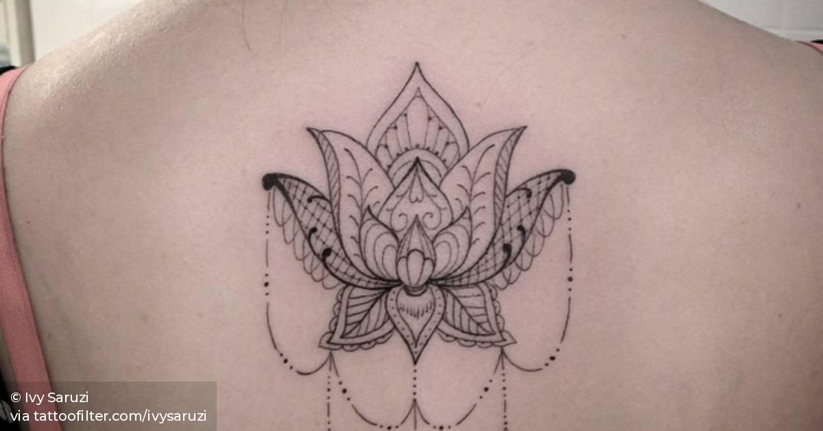 Lotus Flower Tattoo Upper Back Best Flower Site