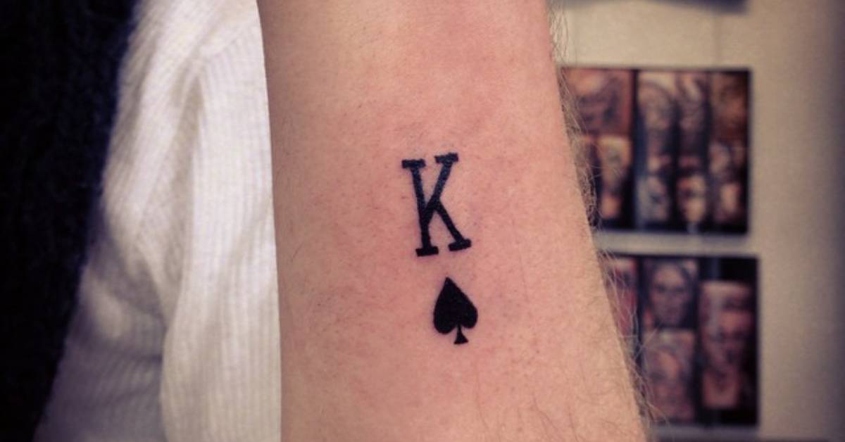 King of spades symbol by Sandra Veronika.