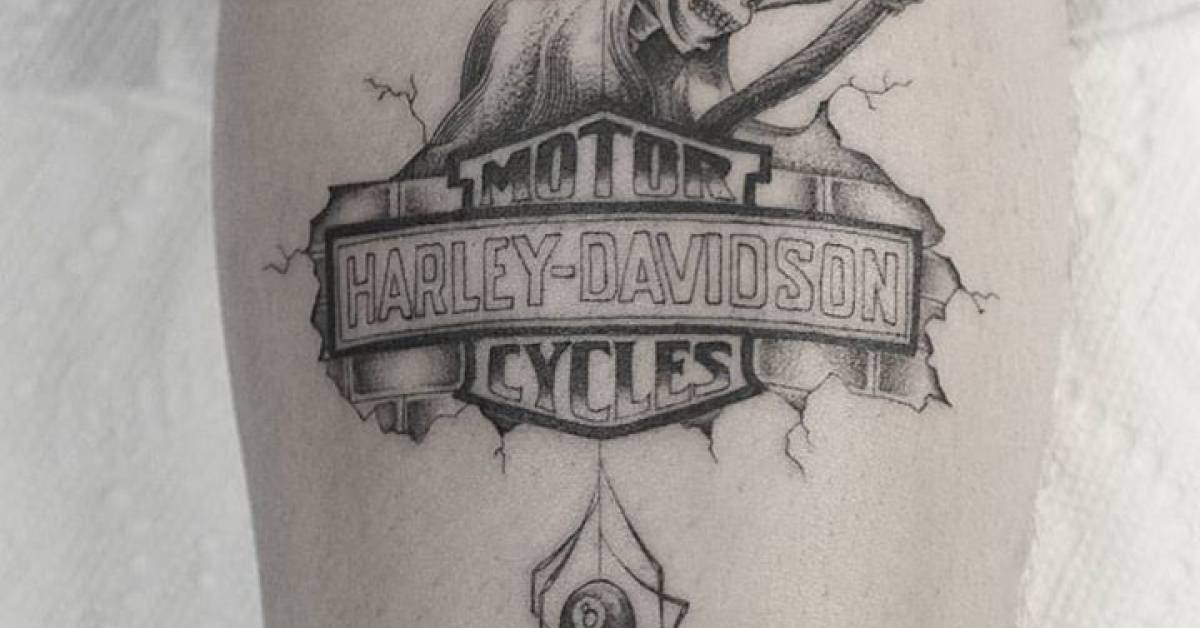 Ride Or Die Tattoo Stencil