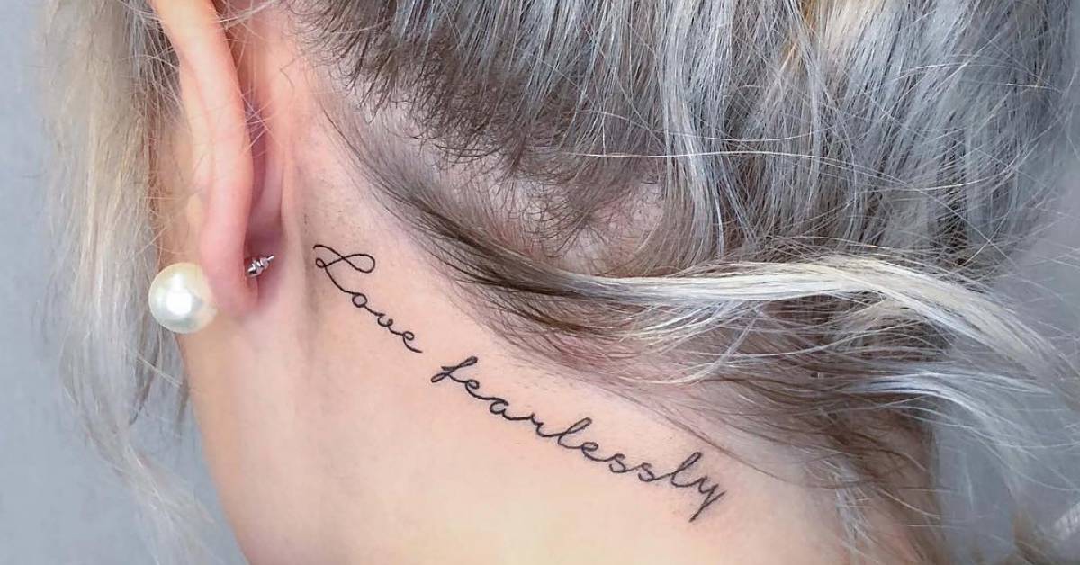 Love fearlessly”