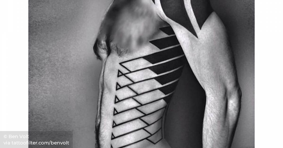 Finished this linear and angular rib extension for