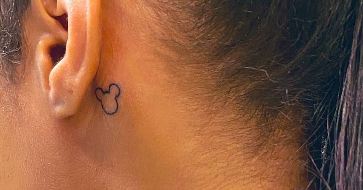 Hiding in plain sight. Disney obsession is real