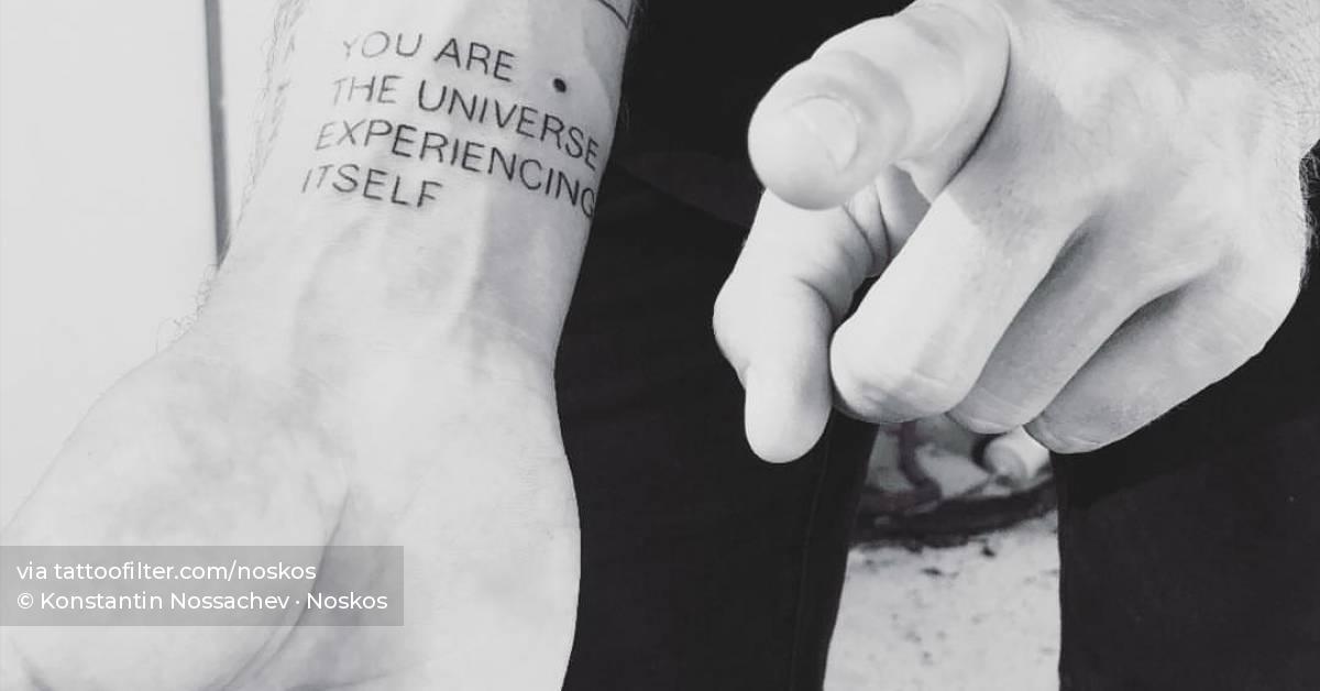 We Are The Universe Experiencing Itself Quote You Are The Universe Experiencing Itself