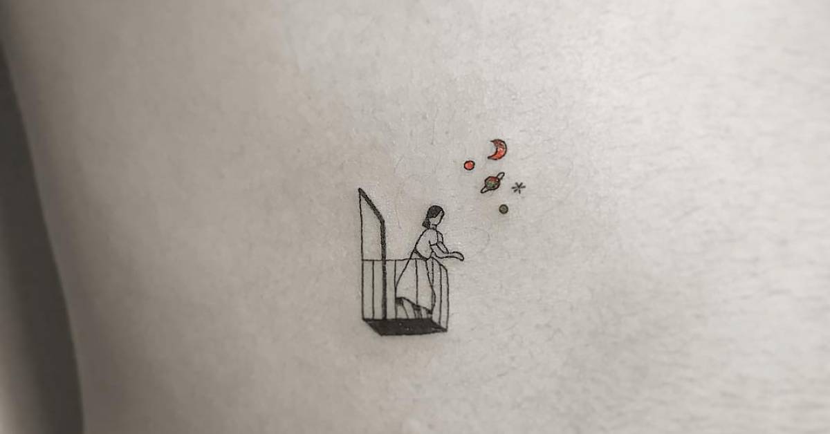 “Thinking about you” by Masa Tattooer.