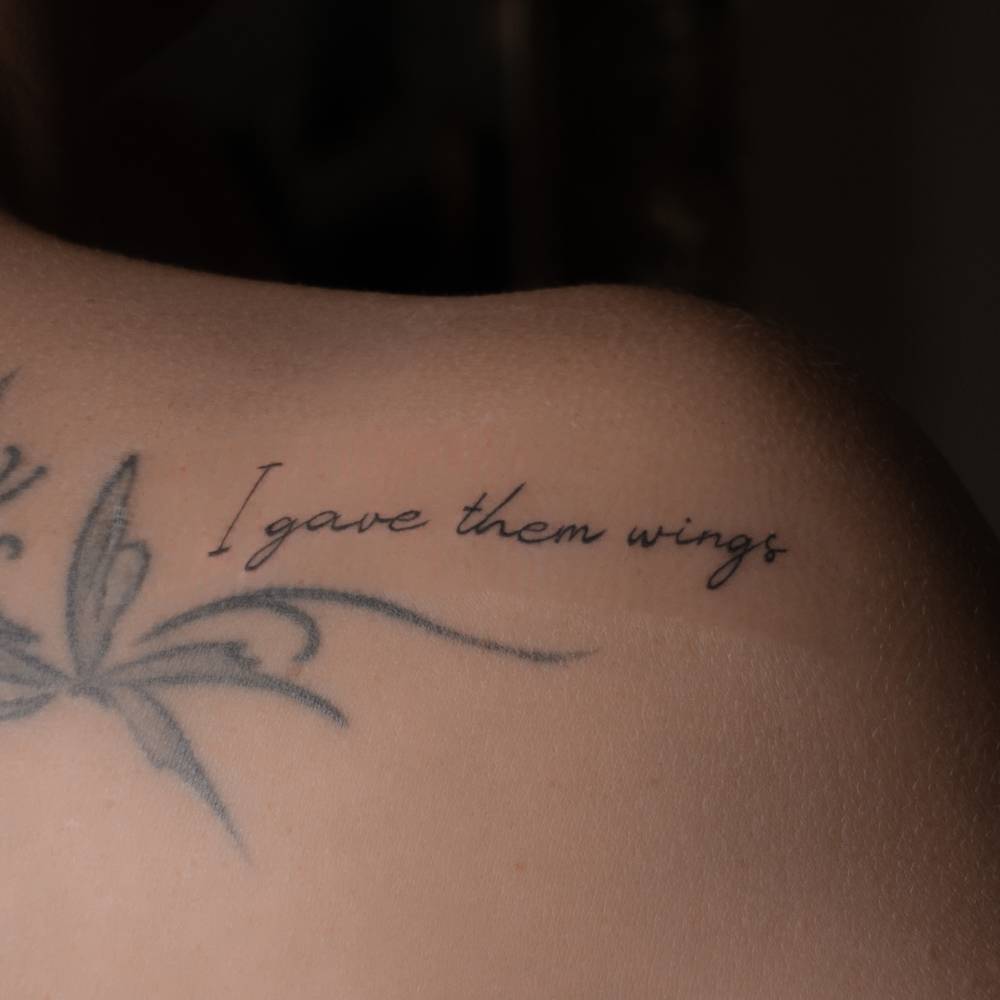 I gave them wings...