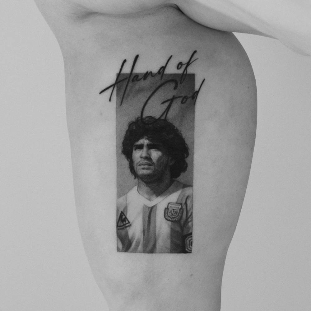 Diego Maradona Tattoo Diego Maradona Tattoo