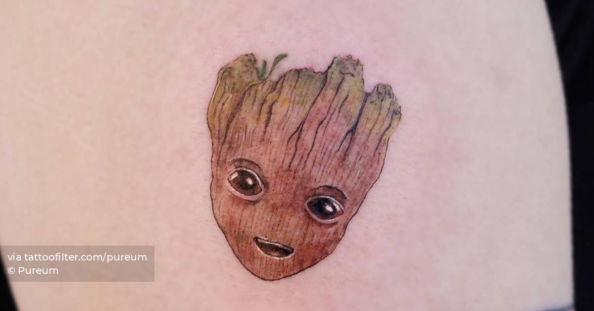 Grotle Tattoo I am groot.