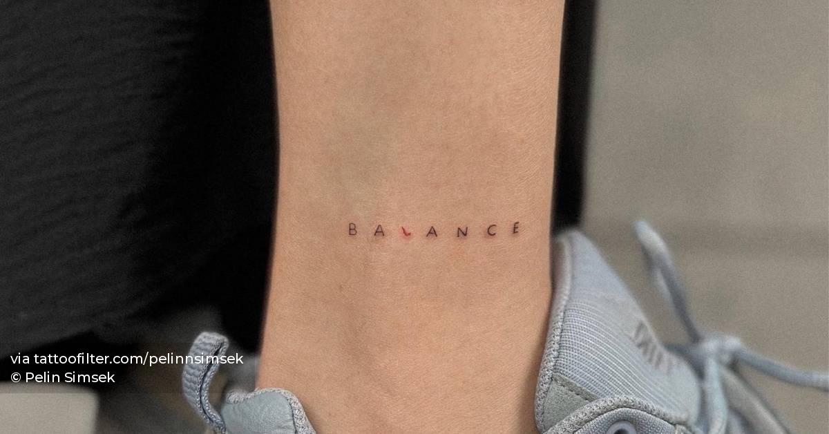 Tattoo of the word