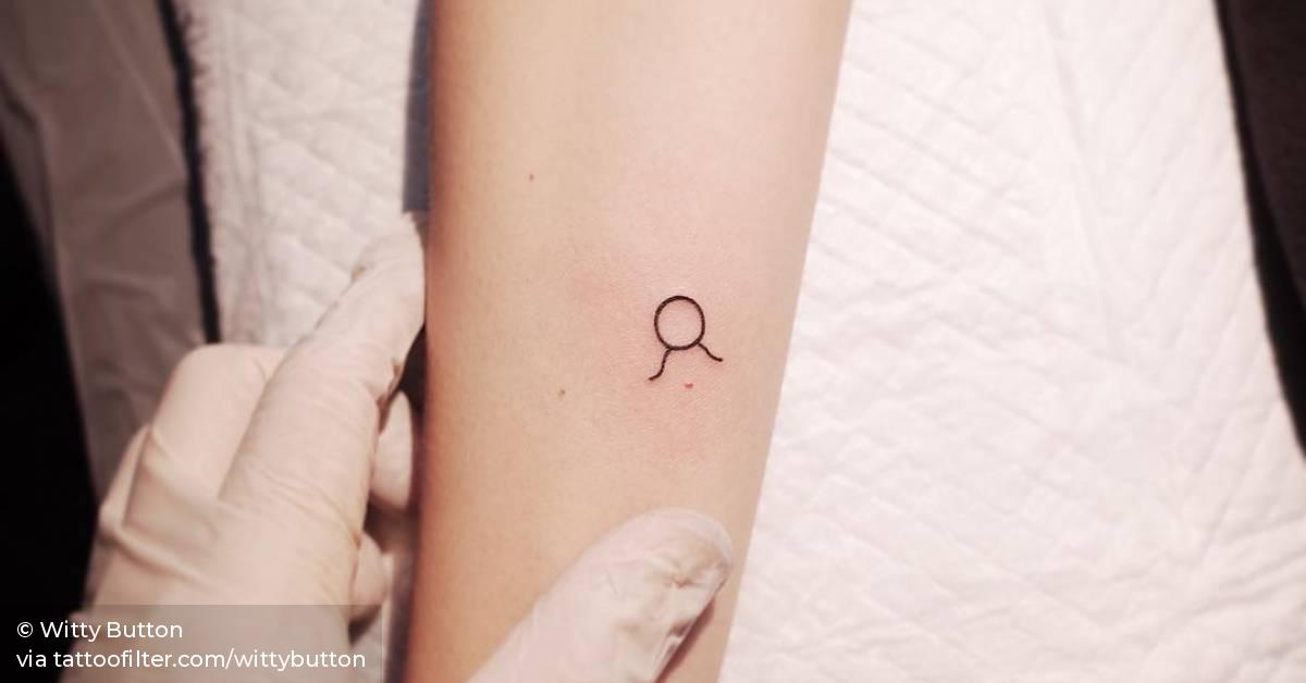 Taurus Zodiac Symbol Tattoo On The Inner Forearm Taurus Zodiac Symbol Tattoo On The Inner Forearm