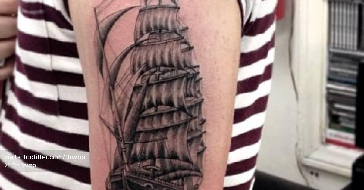 Ship Tattoo Designs For Females