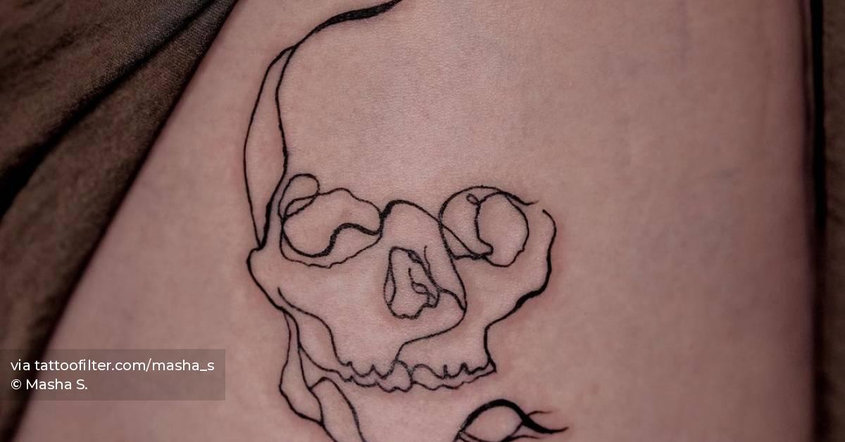 Pelvis Skeleton Tattoos