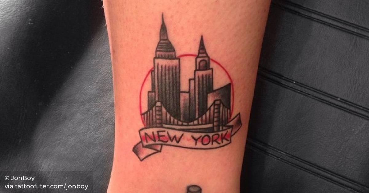 希少 TATTOOING NEW YORK CITY New York Temporary Tattoo (set of 3) - Etsy