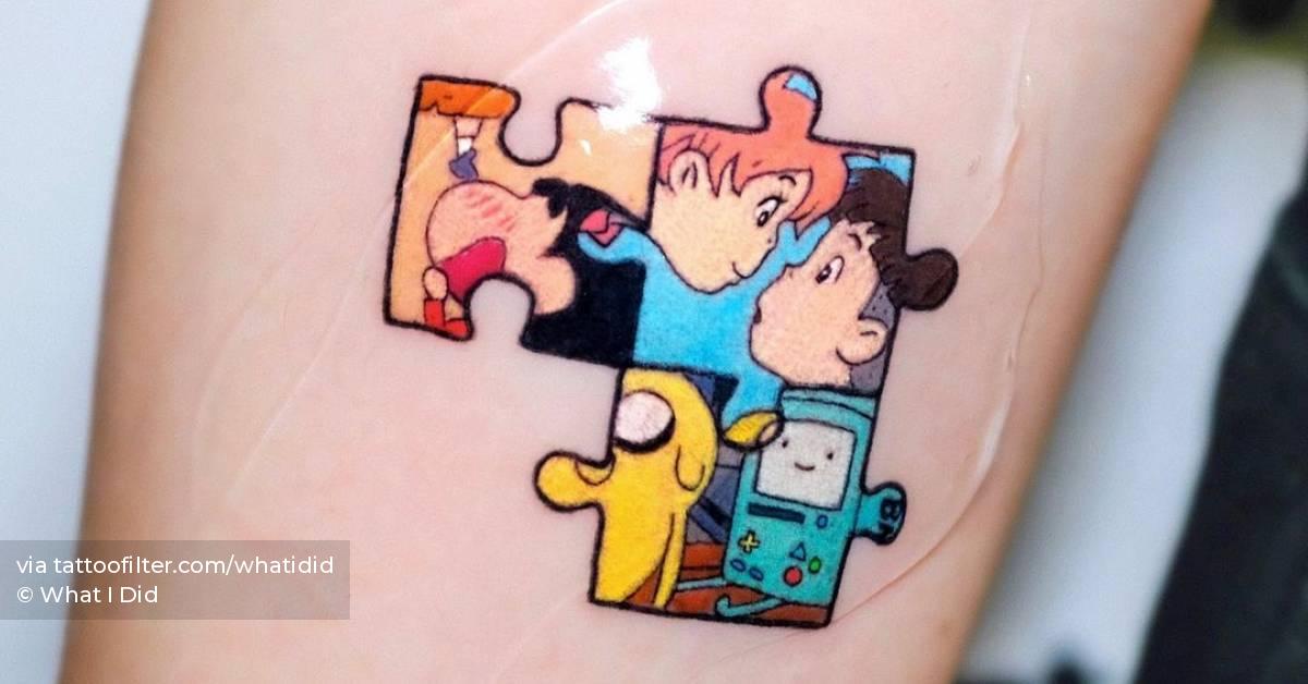 Cartoon puzzle.