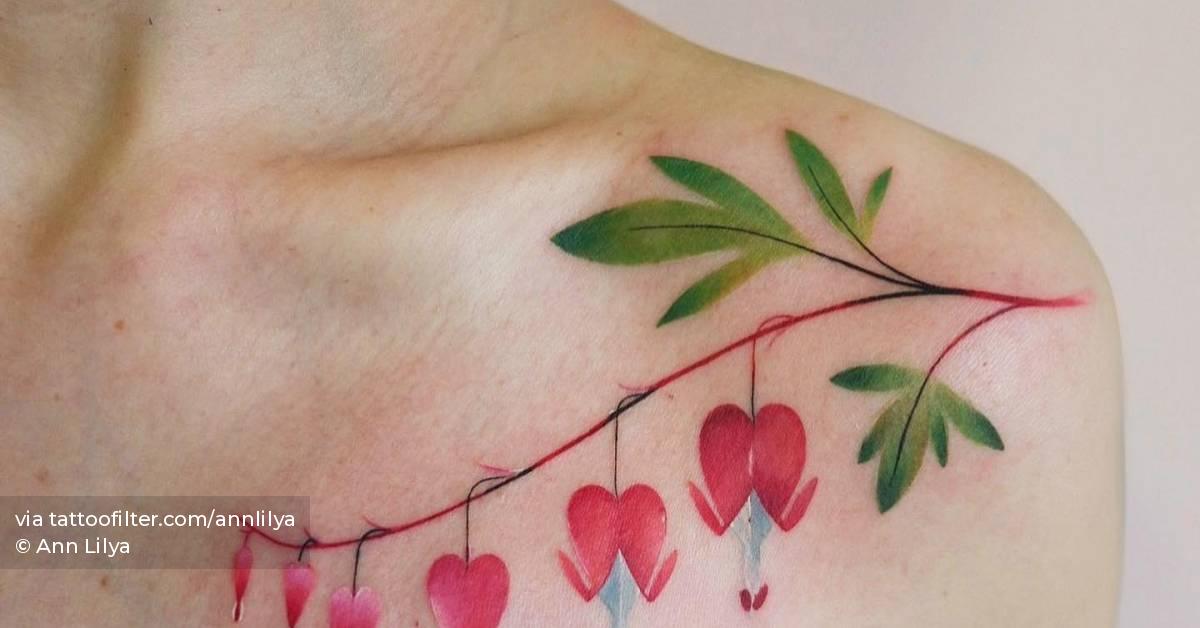 Bleeding Heart Flower Tattoo Black And White At Lola Wall Blog Bleeding Heart Flower Tattoo Black And White At Lola Wall Blog