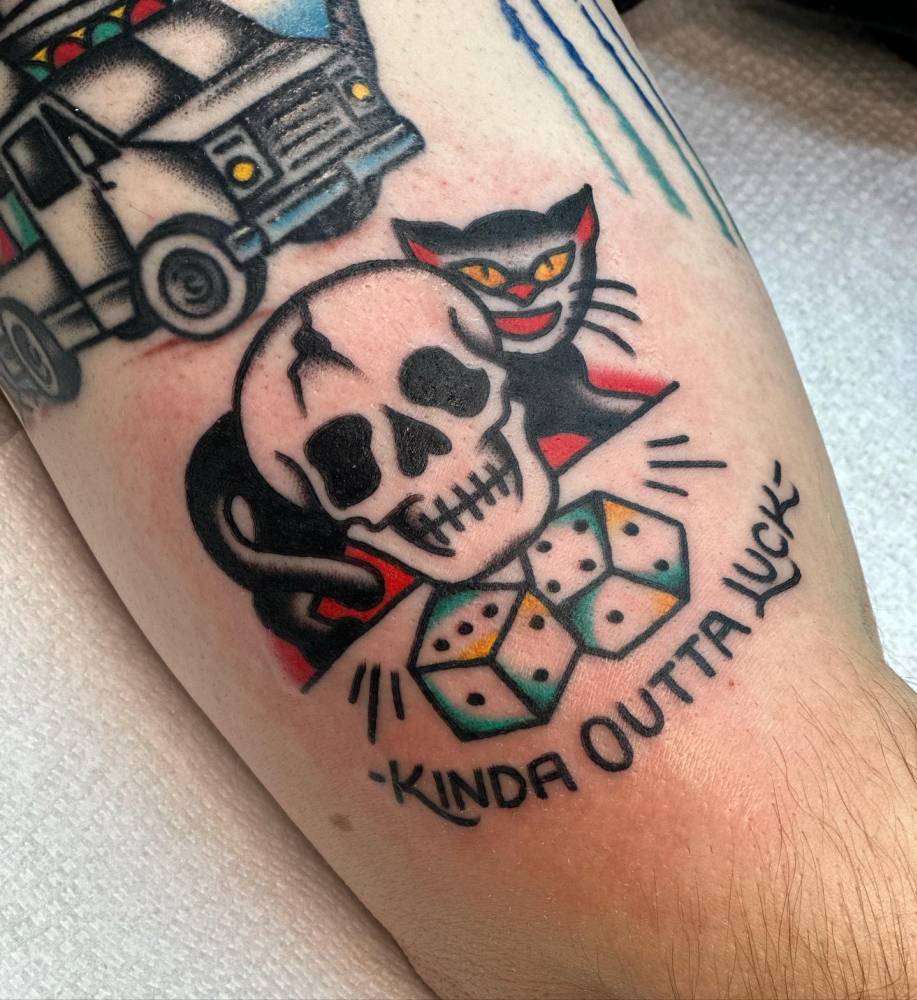 "Kinda outta luck".