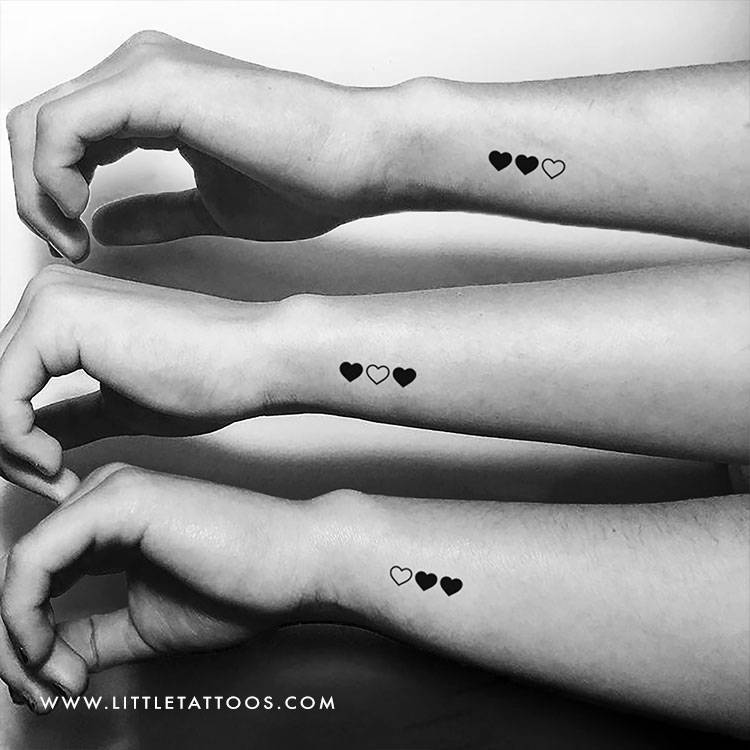 Matching hearts temporary tattoo, get it here ► https://bit.ly/2Or7BYf #temporary-tattoos #love-tattoos #heart-tattoos #matching-tattoos #matching-tattoos-for-siblings #matching-tattoos-for-best-friends