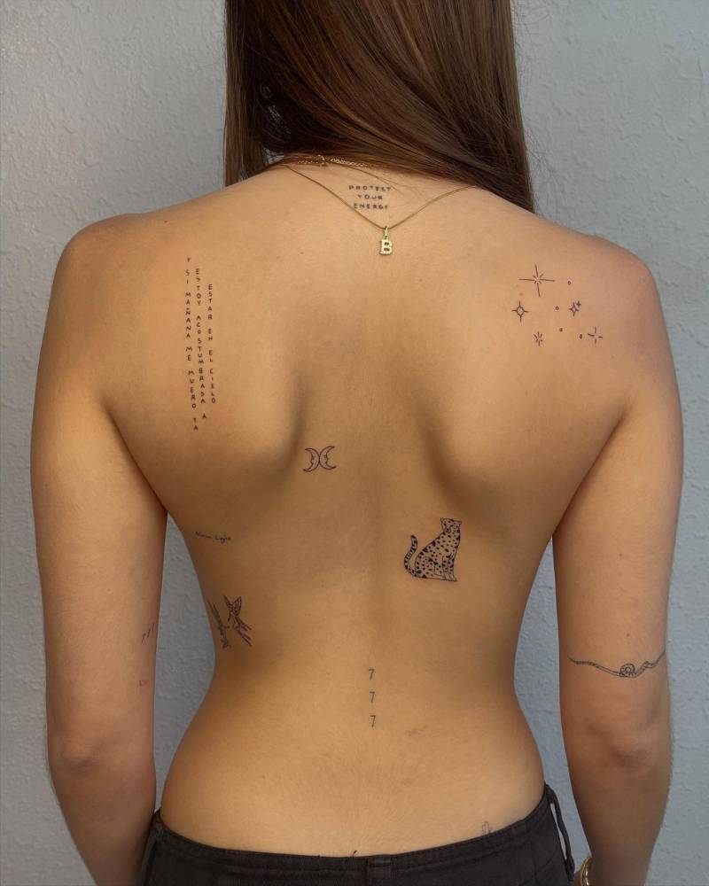 Back composition.
