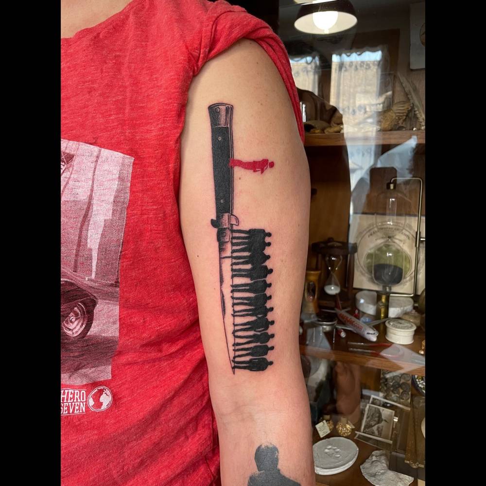 Film inspired tattoo: 12 Angry Men.