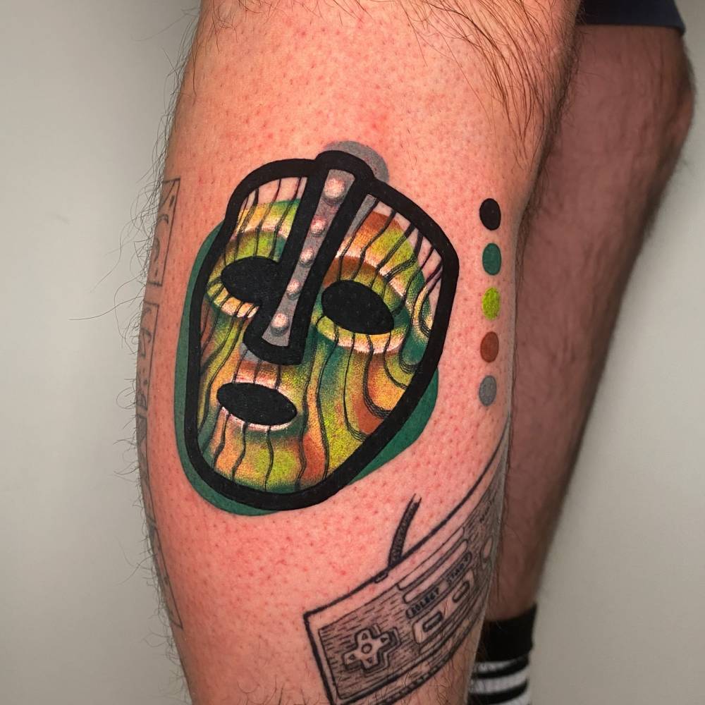 THE MASK MOVIE DESTRUTTURATO.