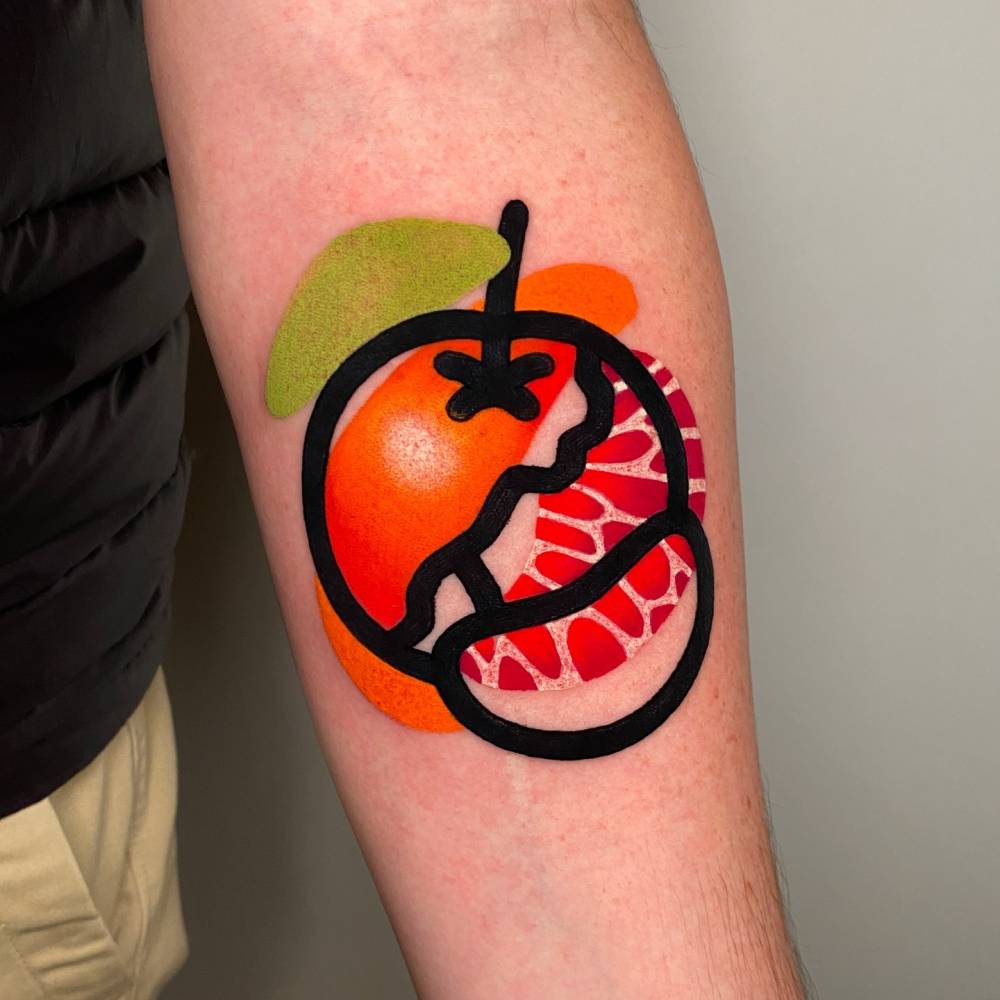 RED ORANGE DESTRUTTURATA.