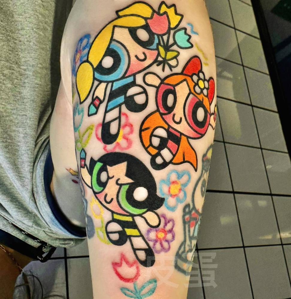 The Powerpuff Girls.