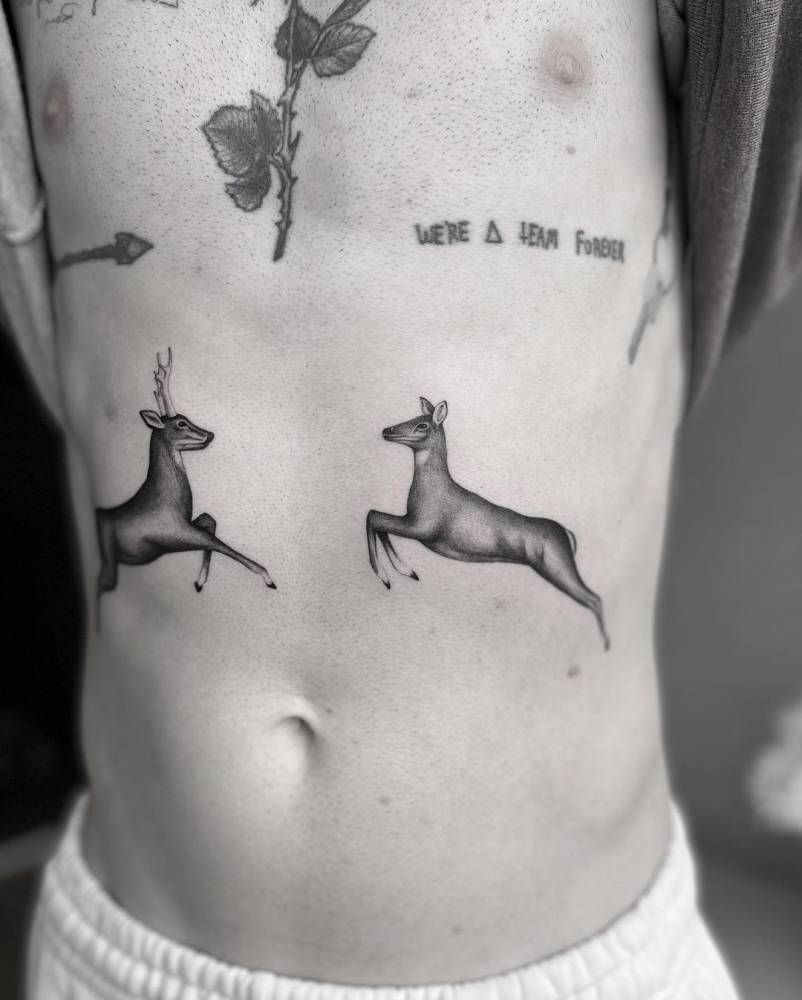 Some deer to start out the year.