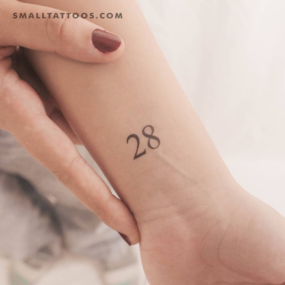 28 Temporary Tattoo