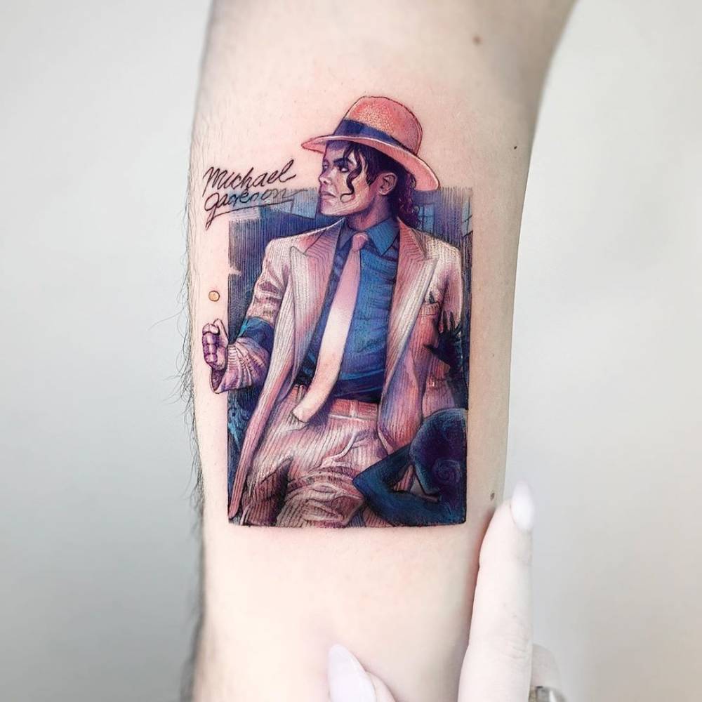 Smooth criminal - Michael Jackson Tattoo.