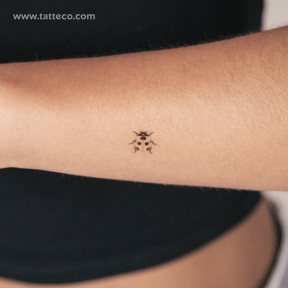 Ladybird Semi-Permanent Tattoo