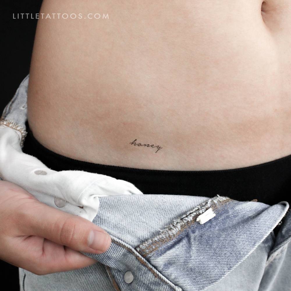 Honey Temporary Tattoo