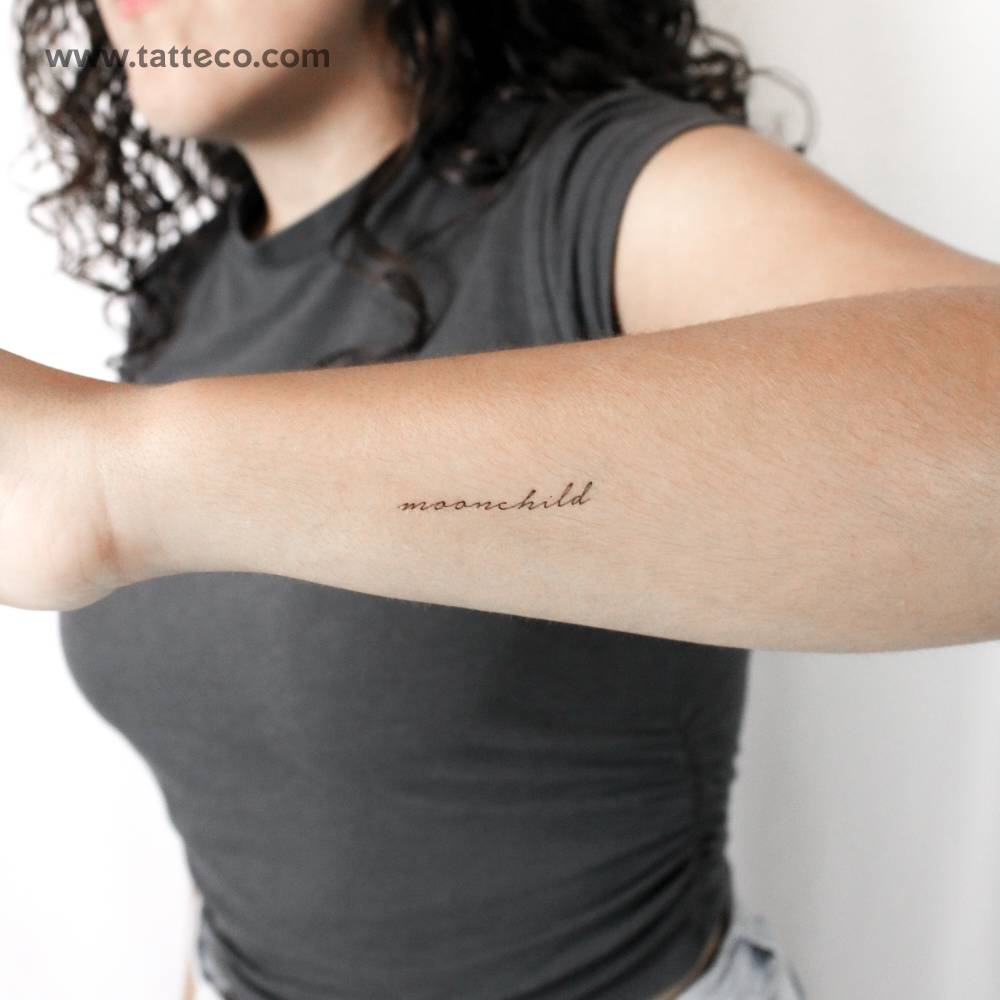 Moonchild Temporary Tattoo