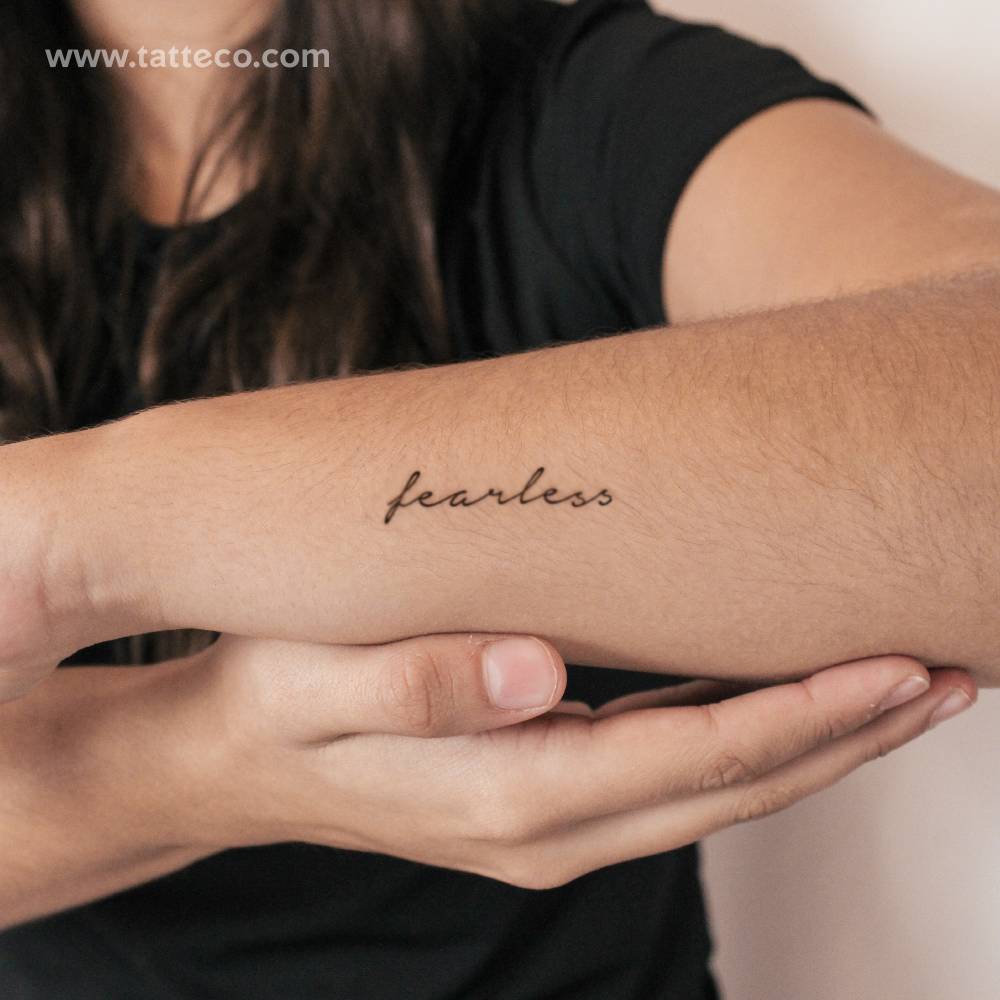 Fearless Semi-Permanent Tattoo