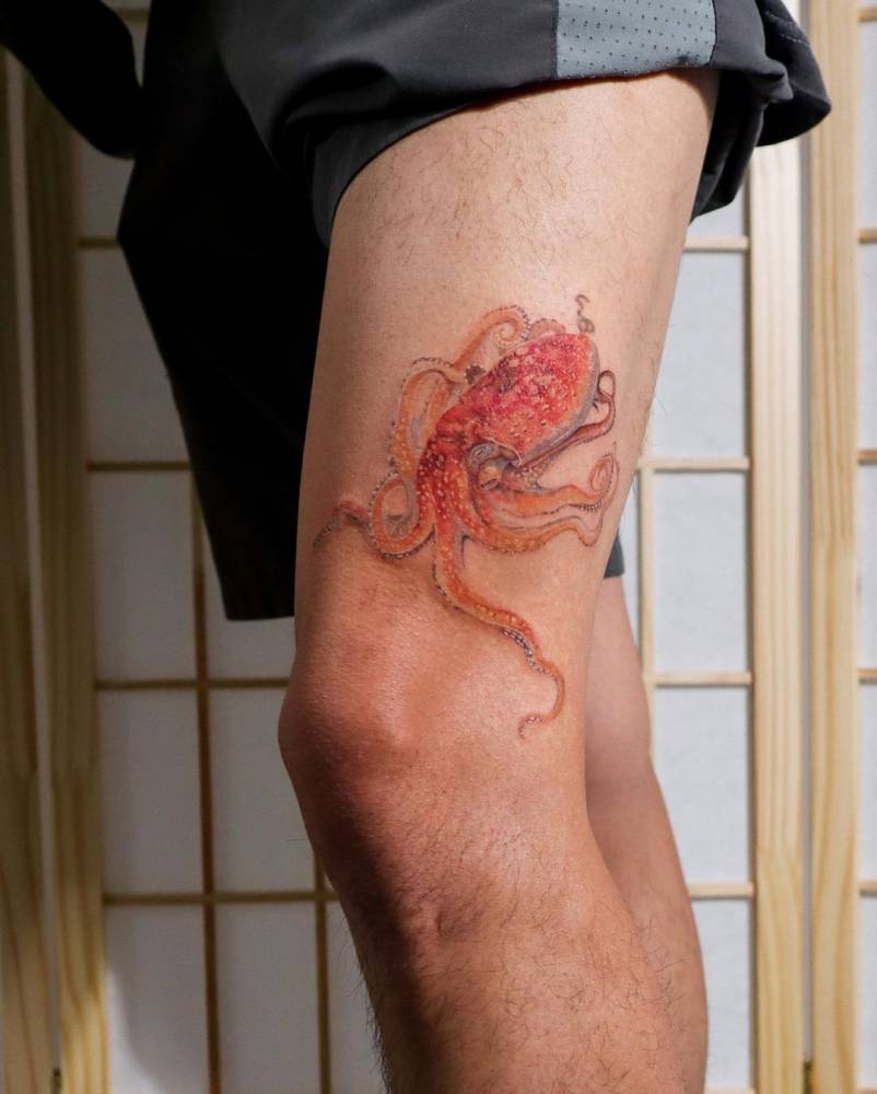 Octopus have three hearts. Full of love.