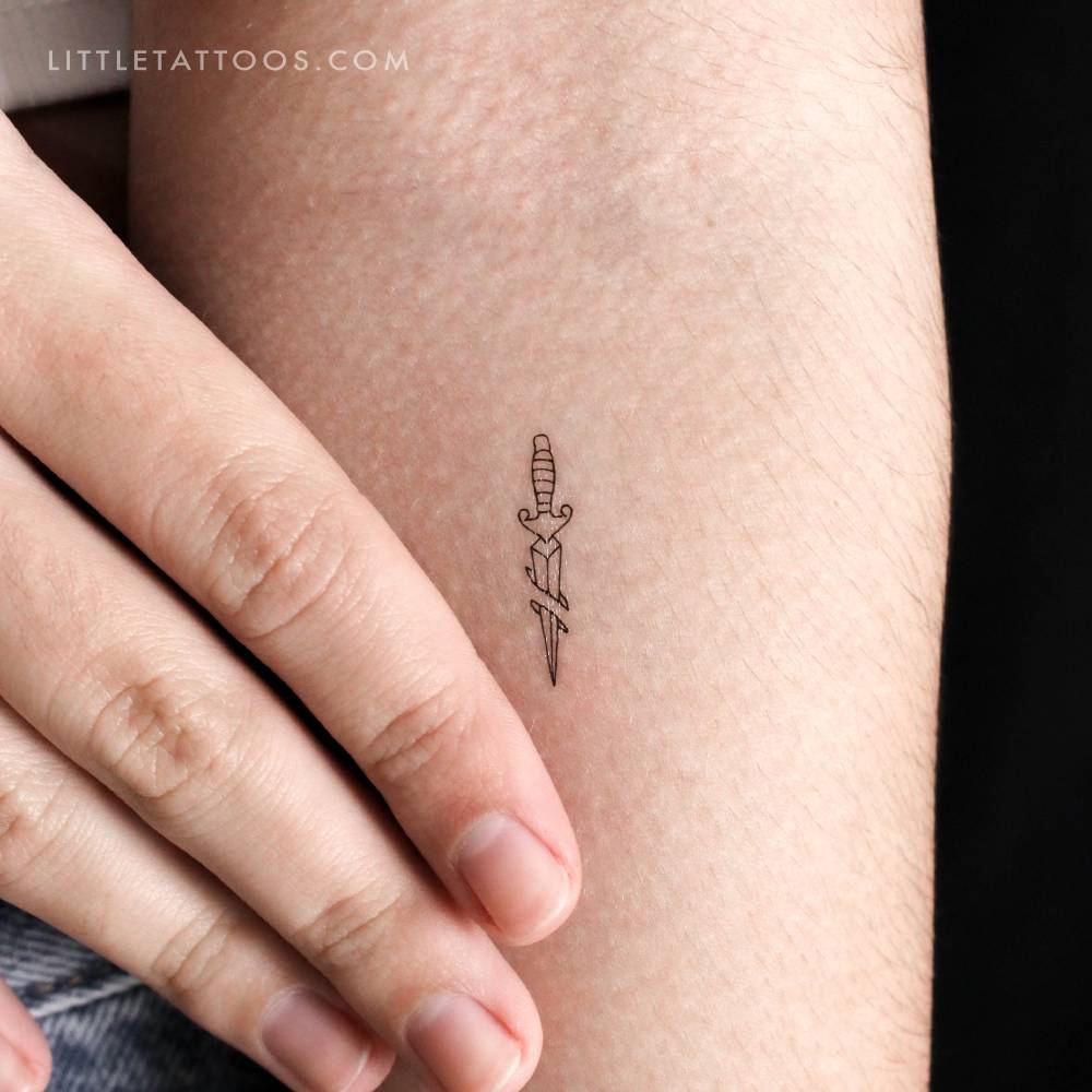 Dagger Temporary Tattoo