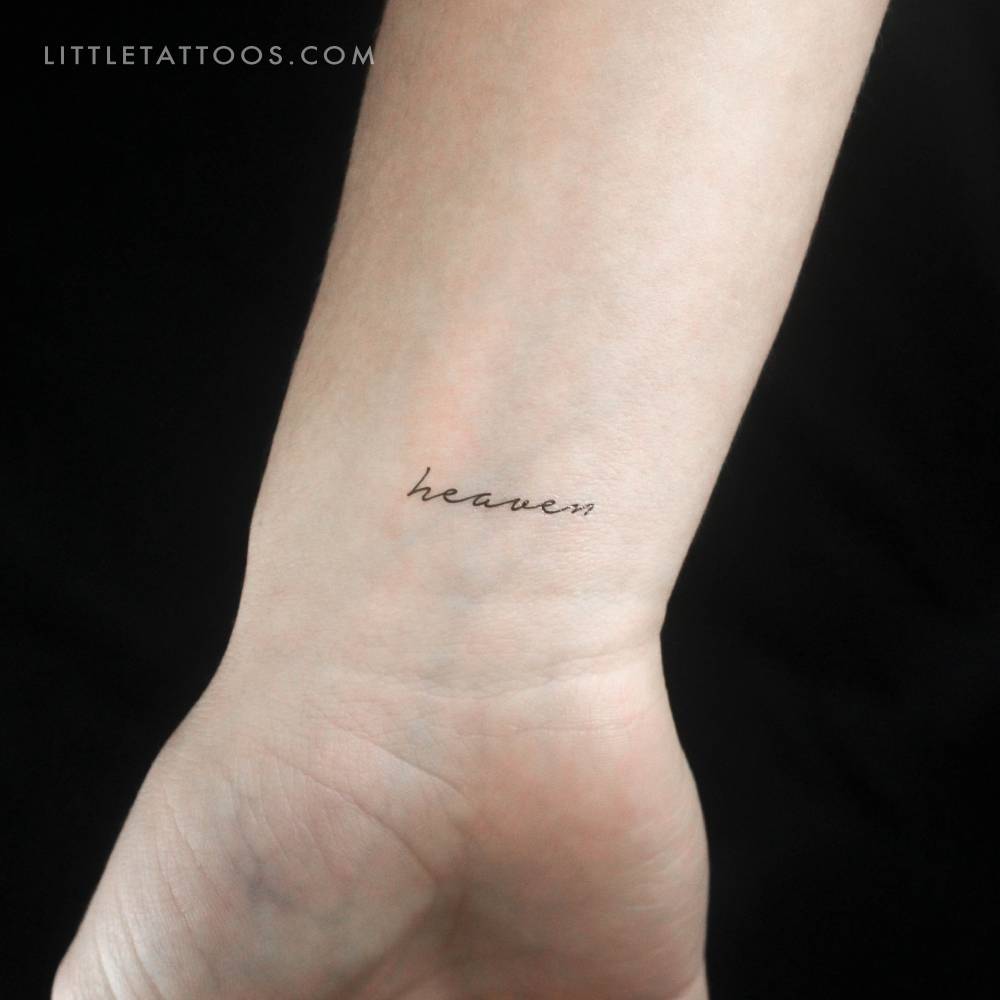 Heaven Temporary Tattoo