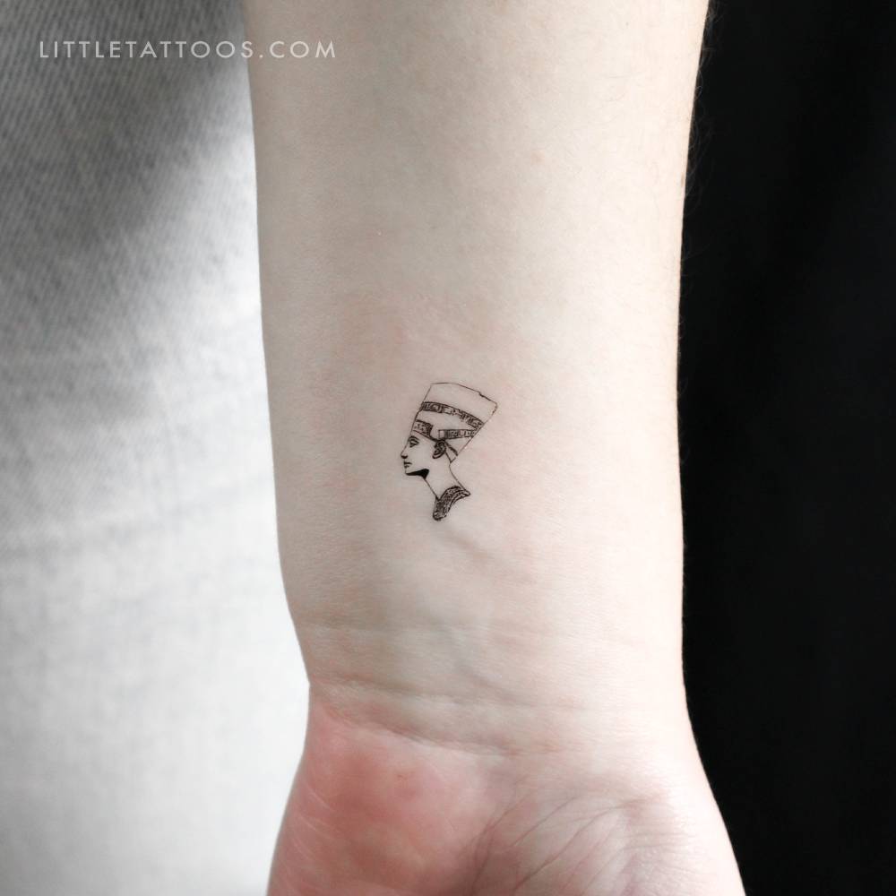 Nefertiti Temporary Tattoo