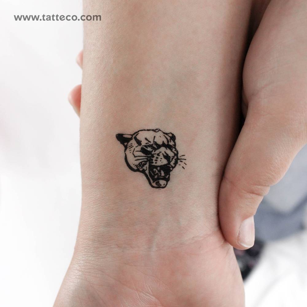 Panther Temporary Tattoo