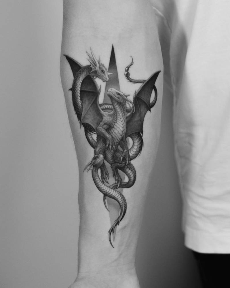 Dratini, Dragonair, Dragonite.