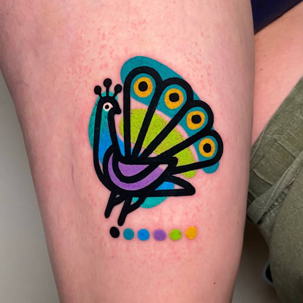 PEACOCK DESTRUTTURATO.