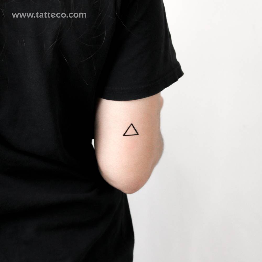 Triangle Temporary Tattoo